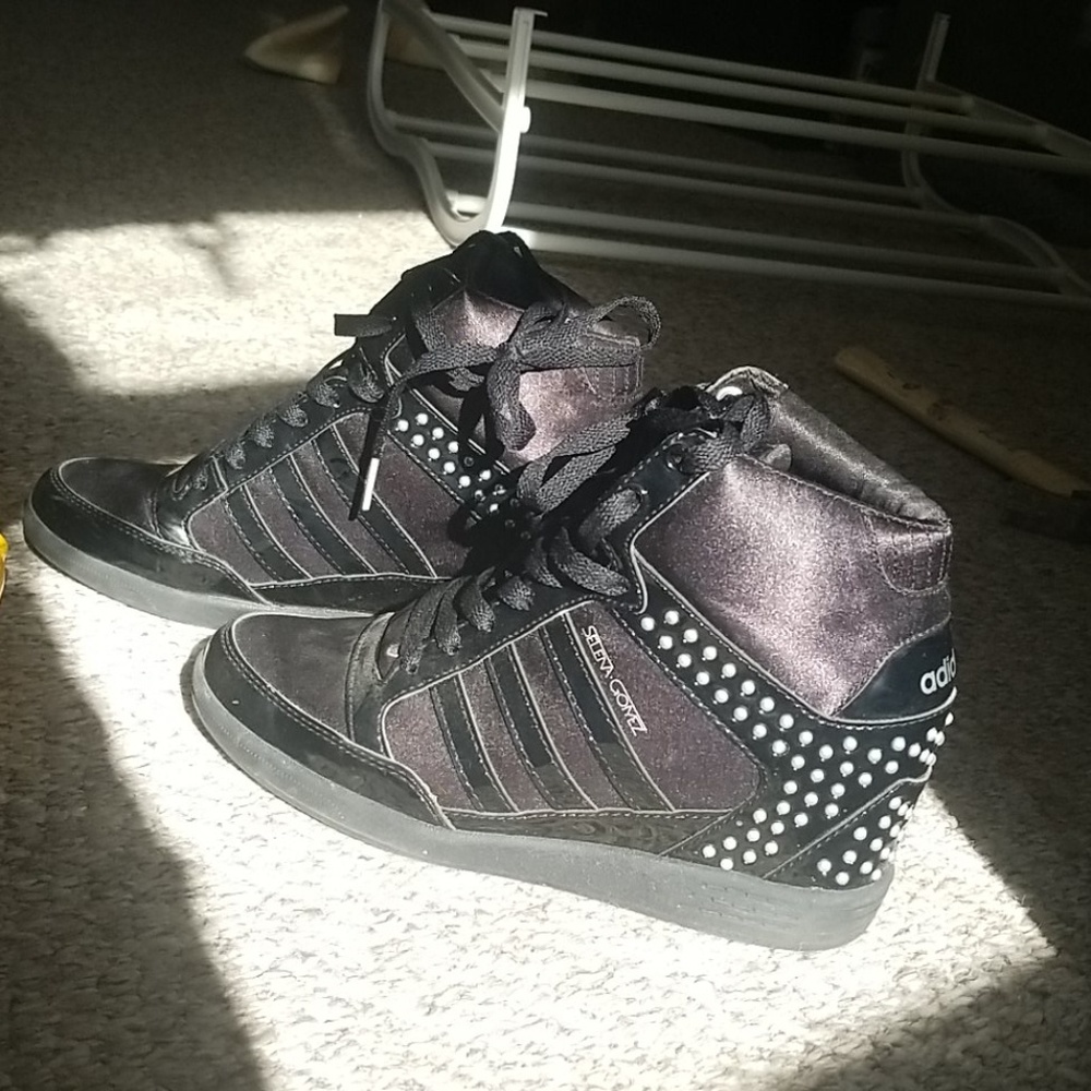 Adidas Selena Gomez sneakers.